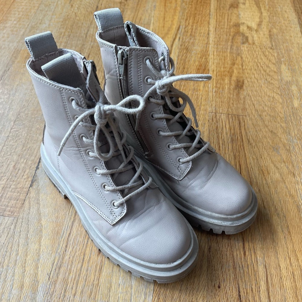 Zara Girls Lug Sole Boots